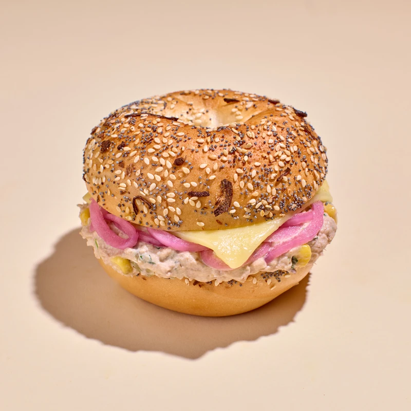 Tuna Melt Bagel