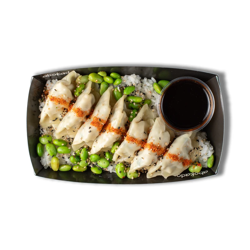 Gyoza "On Rice"