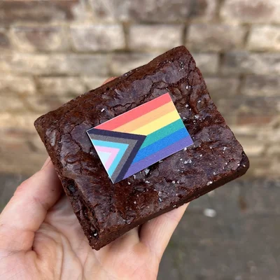 Pride Flag Brownies - Box of 20