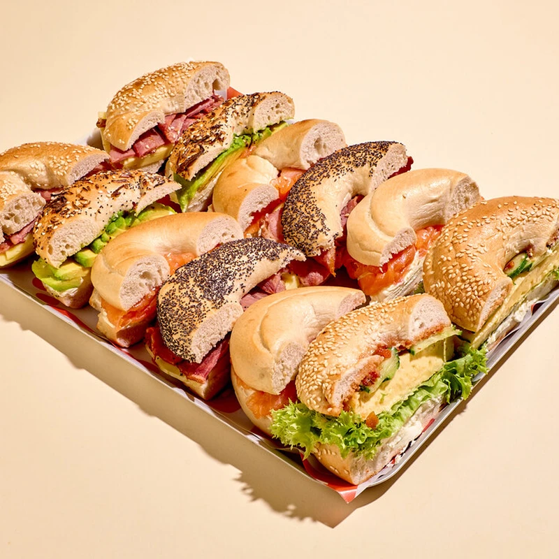 Breakfast Bagel Platter