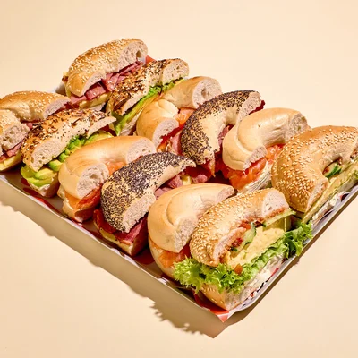 Breakfast Bagel Platter