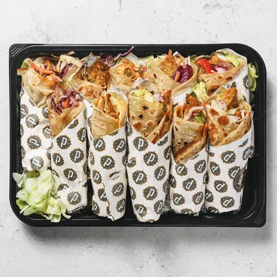 Chicken Tikka Wrap Platter