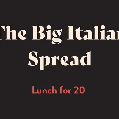 The Big Italian Spread