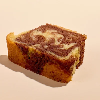 Slice of Marble Cake