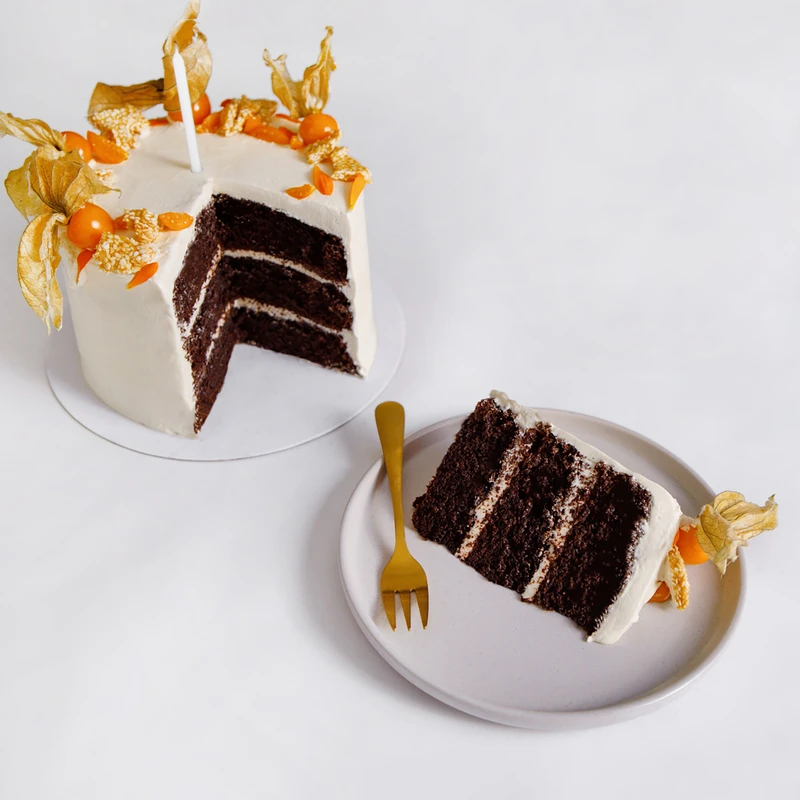 Chocolate Sesame Celebration Cake