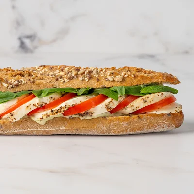 Caprese on Multigrain Sourdough (V)