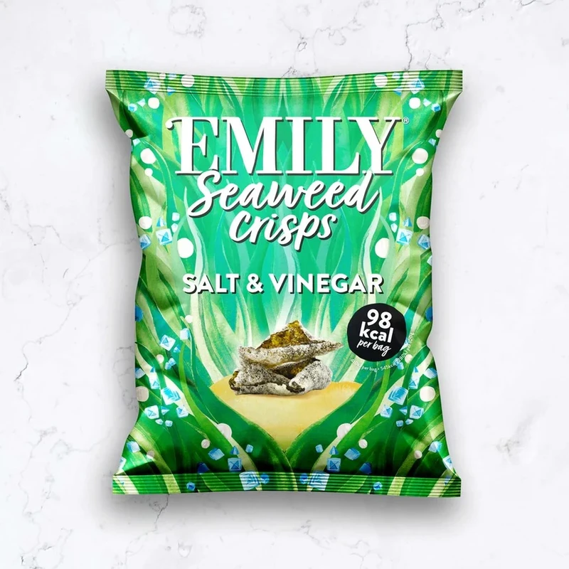 Seaweed Crisps - Salt & Vinegar flavour