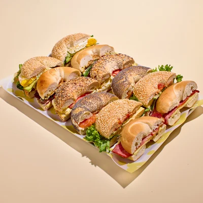 NEW! Brunch Bagel Platter