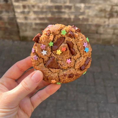 Rainbow Star Sprinkle Cookies - Box of 16