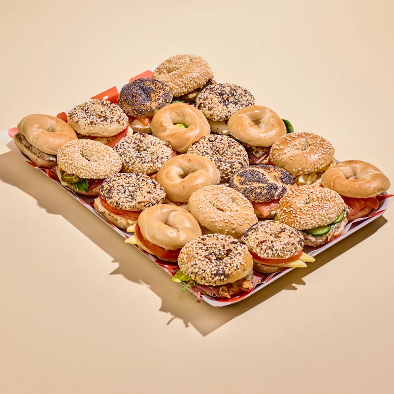 Classic Mini Bagel Platter