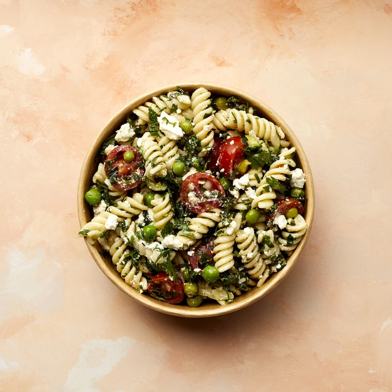 Pasta, Feta and Truffle Oil