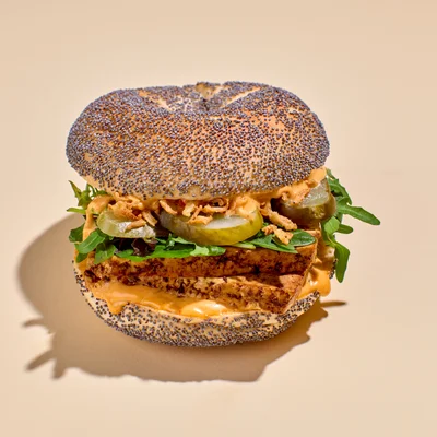 NEW! Spicy Tofu Bagel