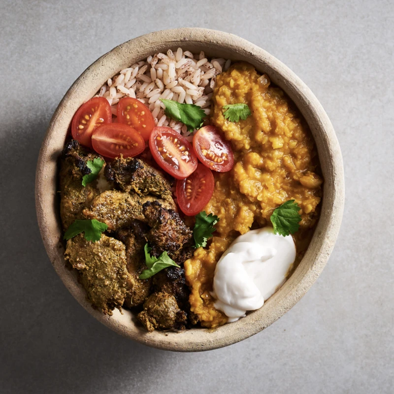 Grilled Chicken and Lentils Bowl Meal Deal