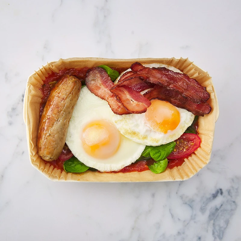Sausage & Bacon Egg Hot Box