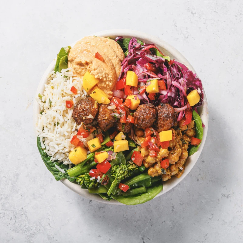 Vegan Chicken Salad Bowl