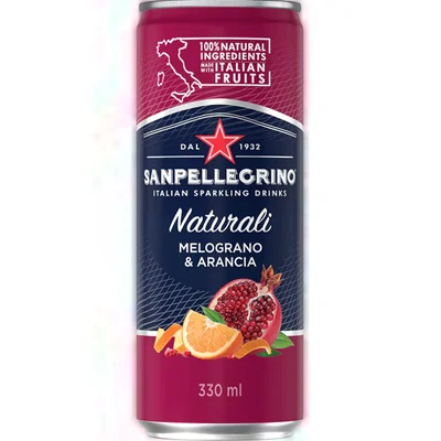 San Pellegrino Pomegranate & Orange