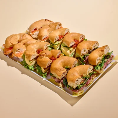 Gluten-Free Bagel Platter