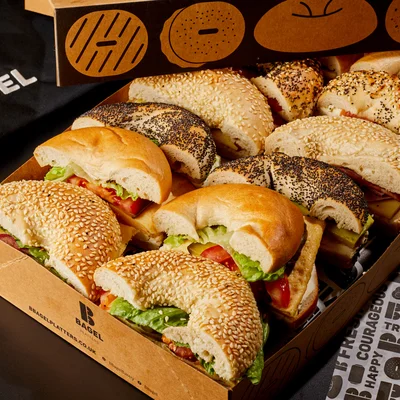 Breakfast Bagel Platter