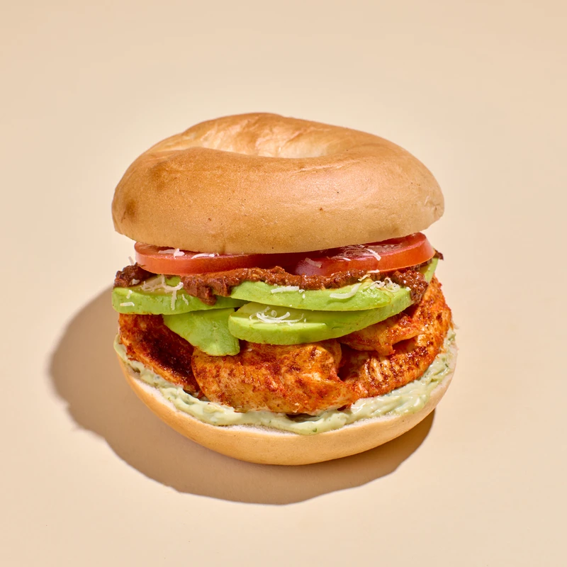 Chicken & Avocado Bagel