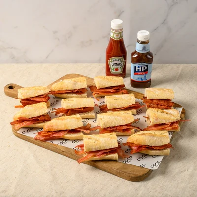 PLATTER - Hot Breakfast Bacon Baguette