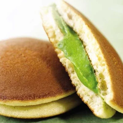 Green Tea Custard Dorayaki