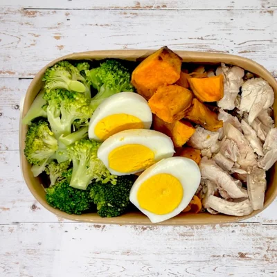 Chicken, Egg & Sweet Potato Protein Box