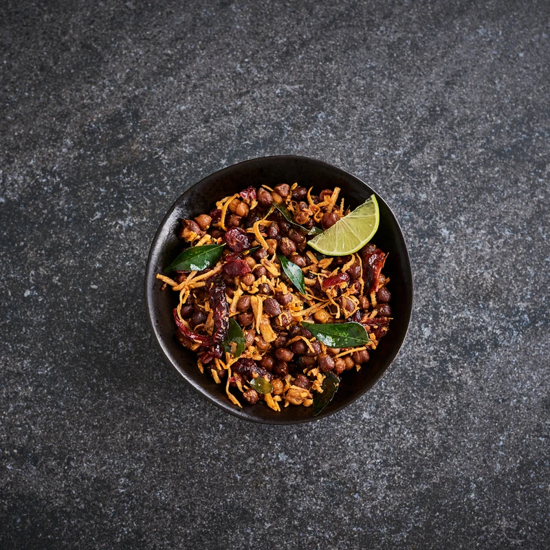 Coconut Chickpeas Platter (Vg)