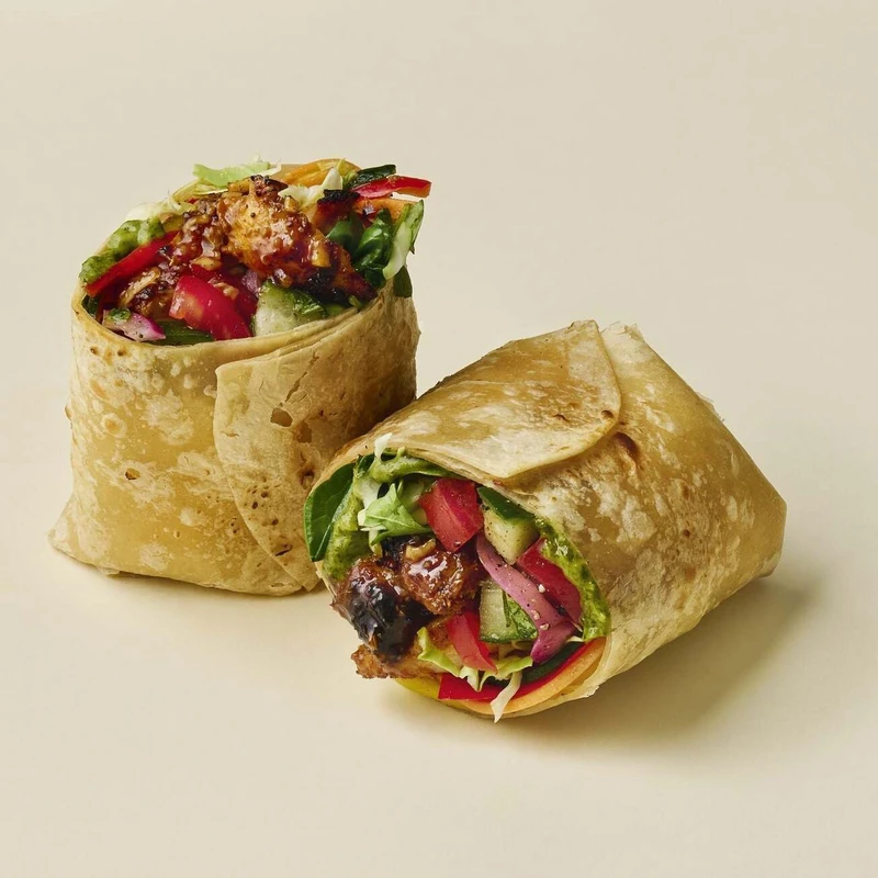 Masala Honey Chicken Wrap