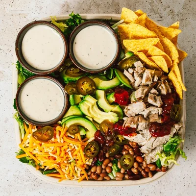 Chipotle Chicken Salad Platter