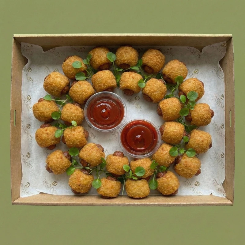 Enroladinho (corn dog style)