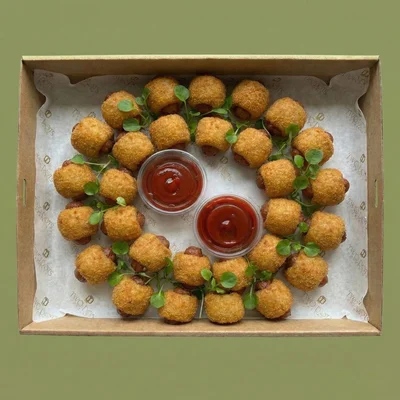 Enroladinho (corn dog style)