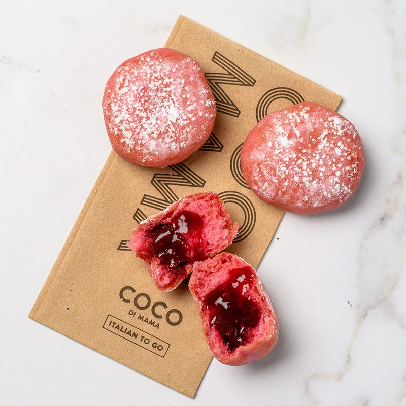 Berry Bomboloni Trio (V)
