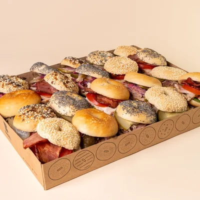 Deli Cut Mini Bagel Platter