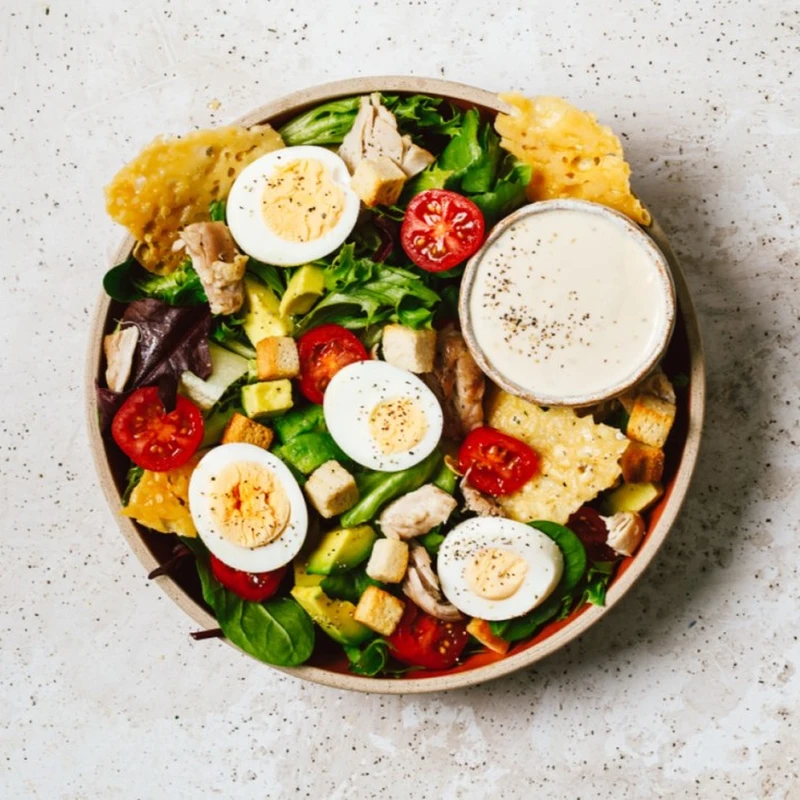 Avocado Caesar Salad