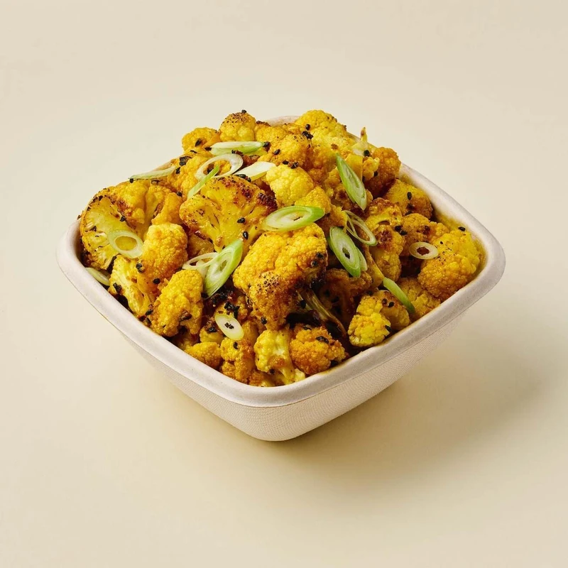 Turmeric + Lemon Roasted Cauliflower