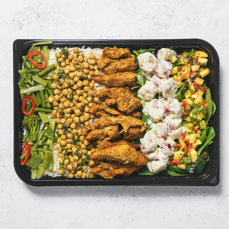 Chicken Tikka Salad Platter