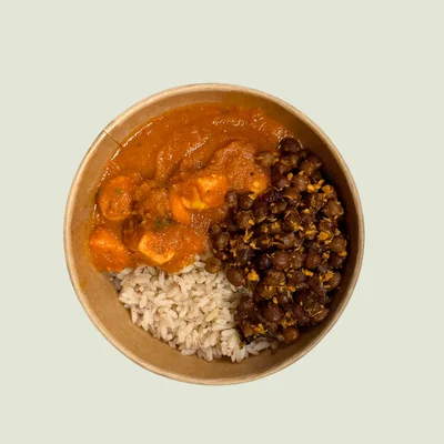 Butter Paneer & Black Chickpeas Bowl (V)