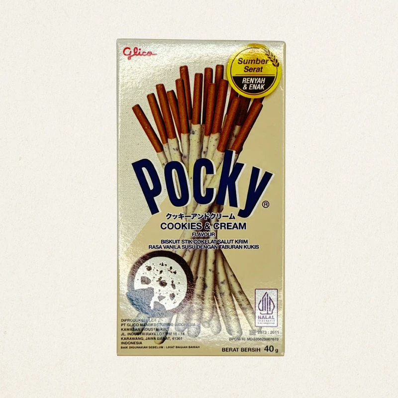 Pocky Cookies and Cream