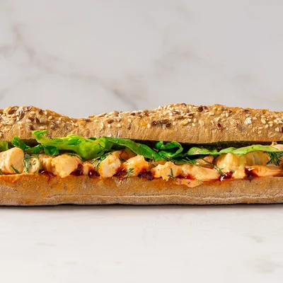 NEW! Prawn Piccante on Multigrain Sourdough