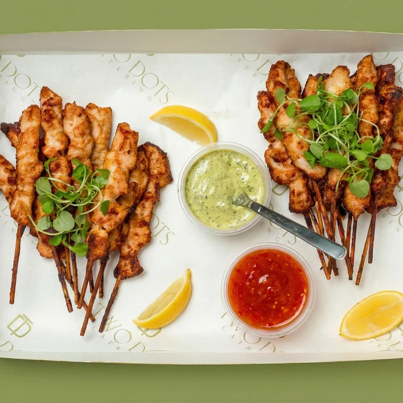 Lemon Chicken Yakitori Skewers