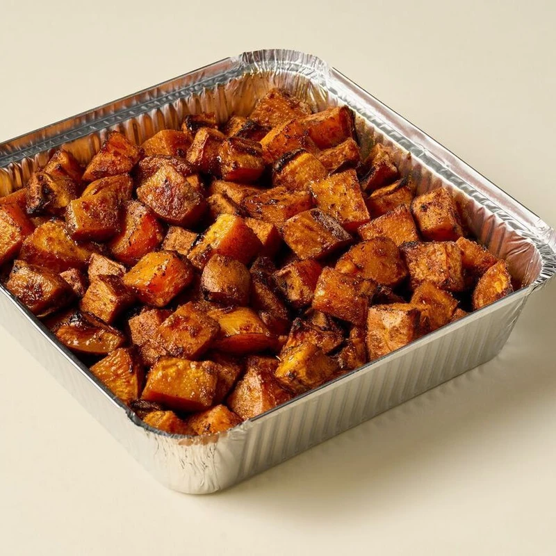 Masala Spiced Sweet Potato (feeds 10)
