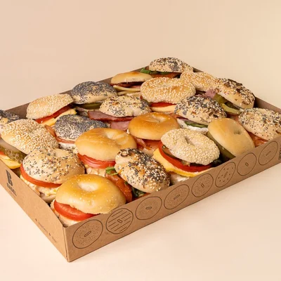 Brunch Mini Bagel Platter