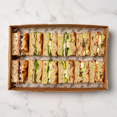 Focaccia Sandwich Platter