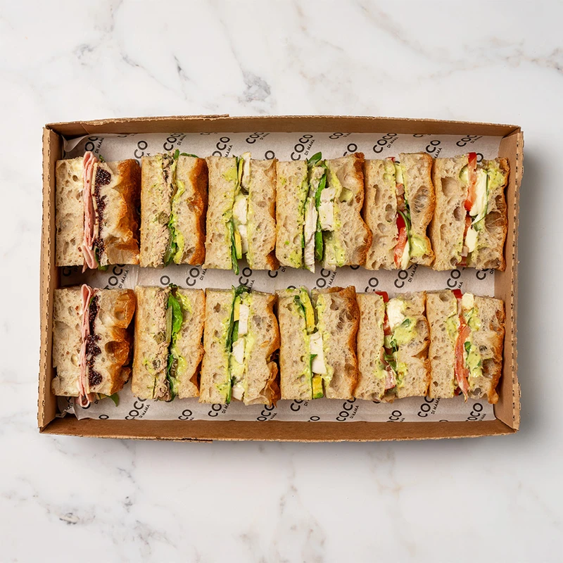 Focaccia Sandwich Platter