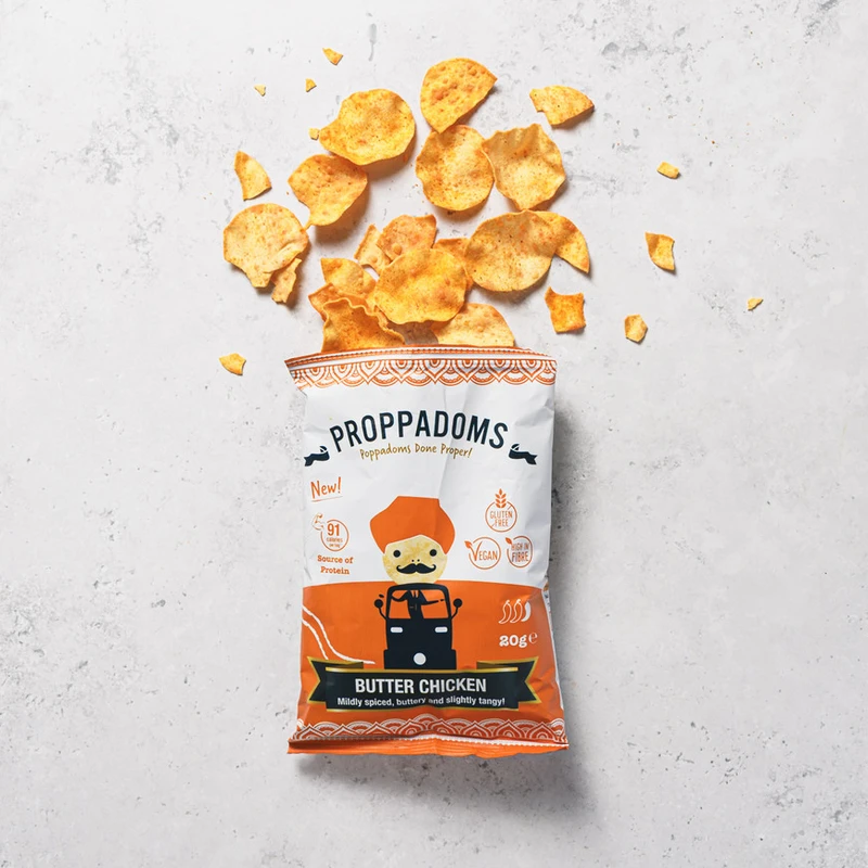 Proppadoms - Butter Chicken Flavour