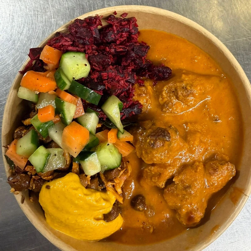 Rainbow Bowl with Chicken