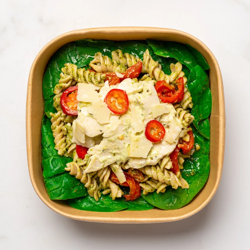 Pesto Pollo Pasta Fit Bowl - Updated