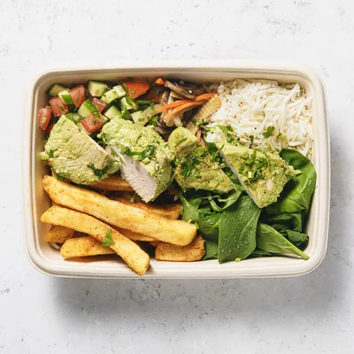 Green Chicken Grill Box