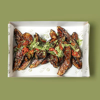 Miso & Maple Marinated Aubergine