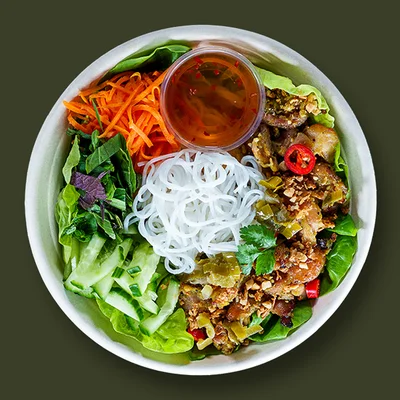 Caramel Chicken Noodle Salad